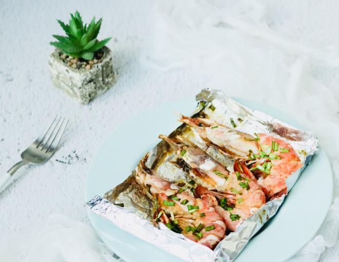 家庭自制快手烤虾