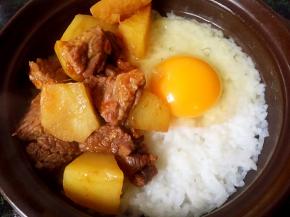 盖上盖子焖至鸡蛋熟透即可。