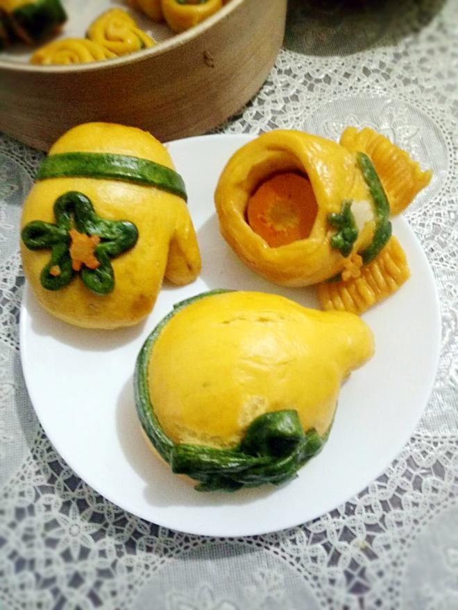 圣诞节花样馒头