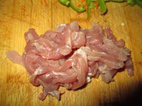 瘦肉也切成丝