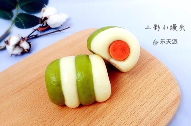 三彩小馒头