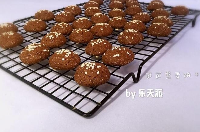 可可黑麦饼干