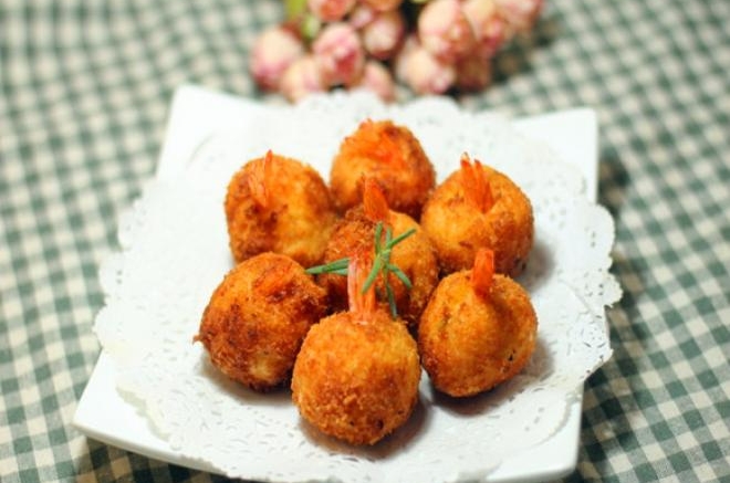 土豆虾球