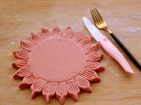 一个花样底盘就做好了