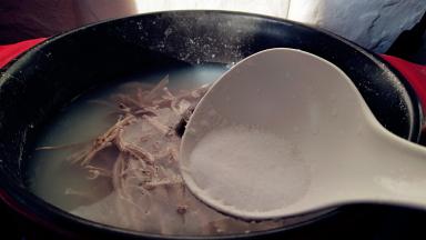 调入盐，盐只用了3克。