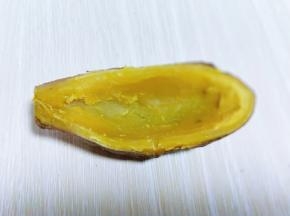 挖好的红薯，小船的形状出来了吧！(^_^)