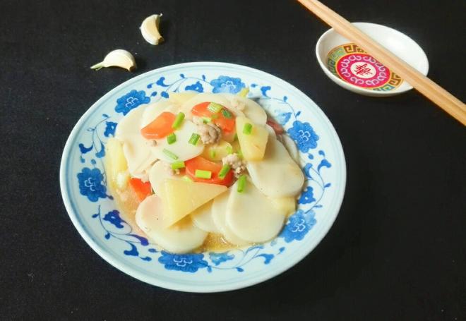 土豆胡萝卜年糕