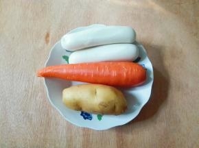 准备好食材
