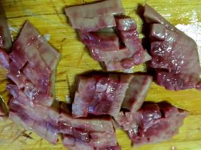 全部划好后，切2*3厘米的块