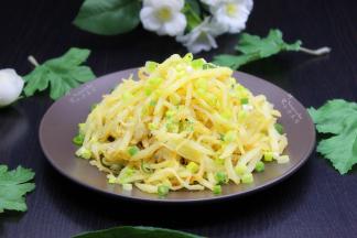 减肥主食，无油粉炒土豆丝