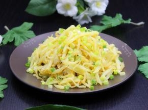 减肥主食，无油粉炒土豆丝