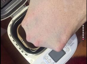 所有材料混合揉出薄膜