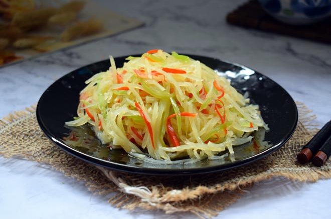 双椒土豆丝