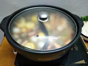 盖上盖子煮10多分钟