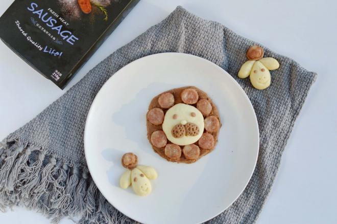 萌萌哒狮子饼干