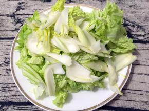 白菜切片