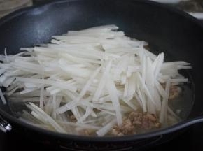 加入萝卜丝