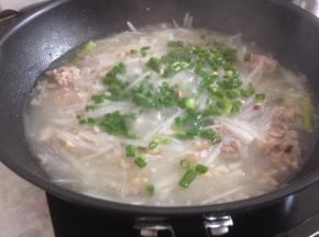最后放葱花