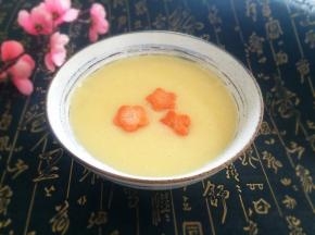 简单、易做却功效不凡的火麻籽玉米面养生粥就做好了