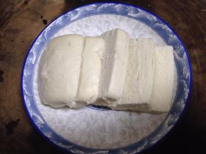 馒头切厚片备用