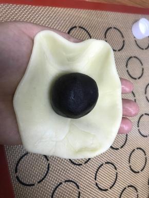 包裹馅儿料包好