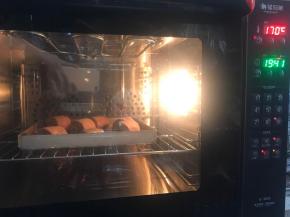 我用的风炉，170度，18分钟左右。