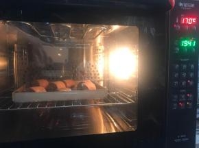 我用的风炉，170度，18分钟左右。