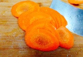 胡萝卜，山药也是这样切，