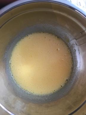 搅拌均匀，液体里看不到油星