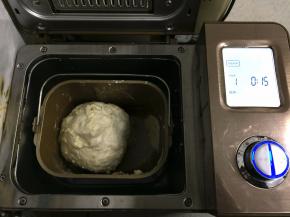 运行和面程序，15分钟