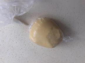 两者混合揉成面团静置1小时