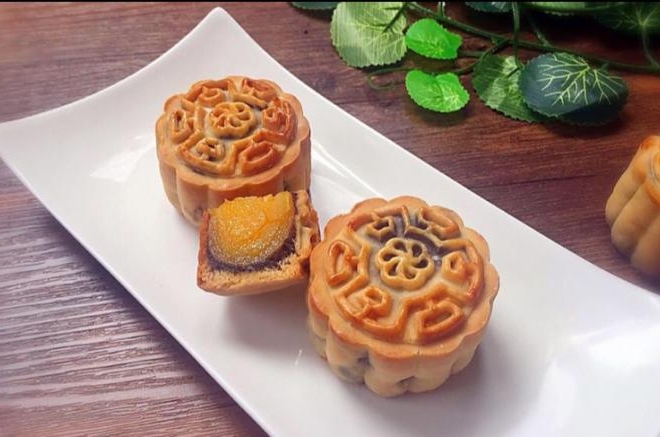 奥利奥蛋黄月饼