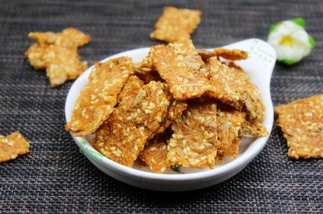 香脆米饭虾仁饼