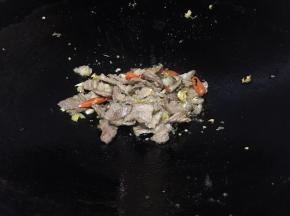 大火翻炒熟后关火