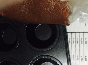 真理好边缘，底部插几个小孔！防止烤制的时候底部隆起，不要插穿了哦！