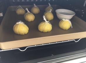 放入烤箱发酵到1.5--2倍