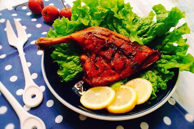 香烤鸭腿