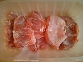 去骨，去骨后我称了一下净重约440G