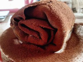 14.	切开就可以食用了。