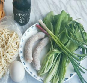 所有食材洗干净