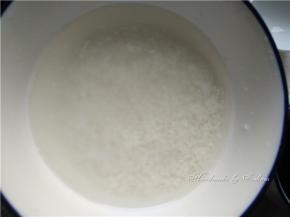 糯米浸泡一个晚上