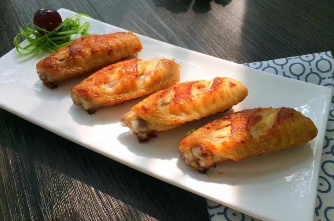 香煎蜜汁鸡翅