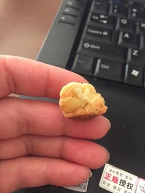 20分钟后的一口酥，扁桃仁的香味嚼在嘴里香味浓郁，很好吃