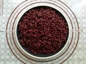 红豆捞出来放凉