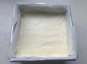 从高处倒入模具。震一下震去气泡。