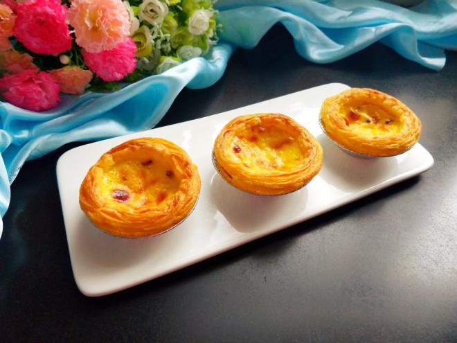 蔓越莓蛋挞（无奶油版）