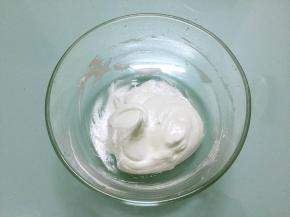 翻拌至看不到粉类即可