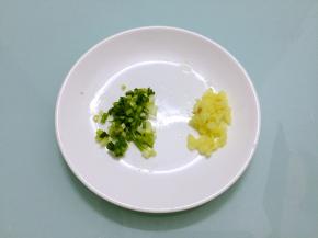 葱、姜切末
