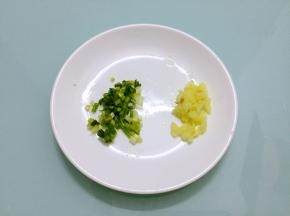 葱、姜切末