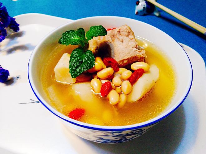 山药黄豆猪骨汤